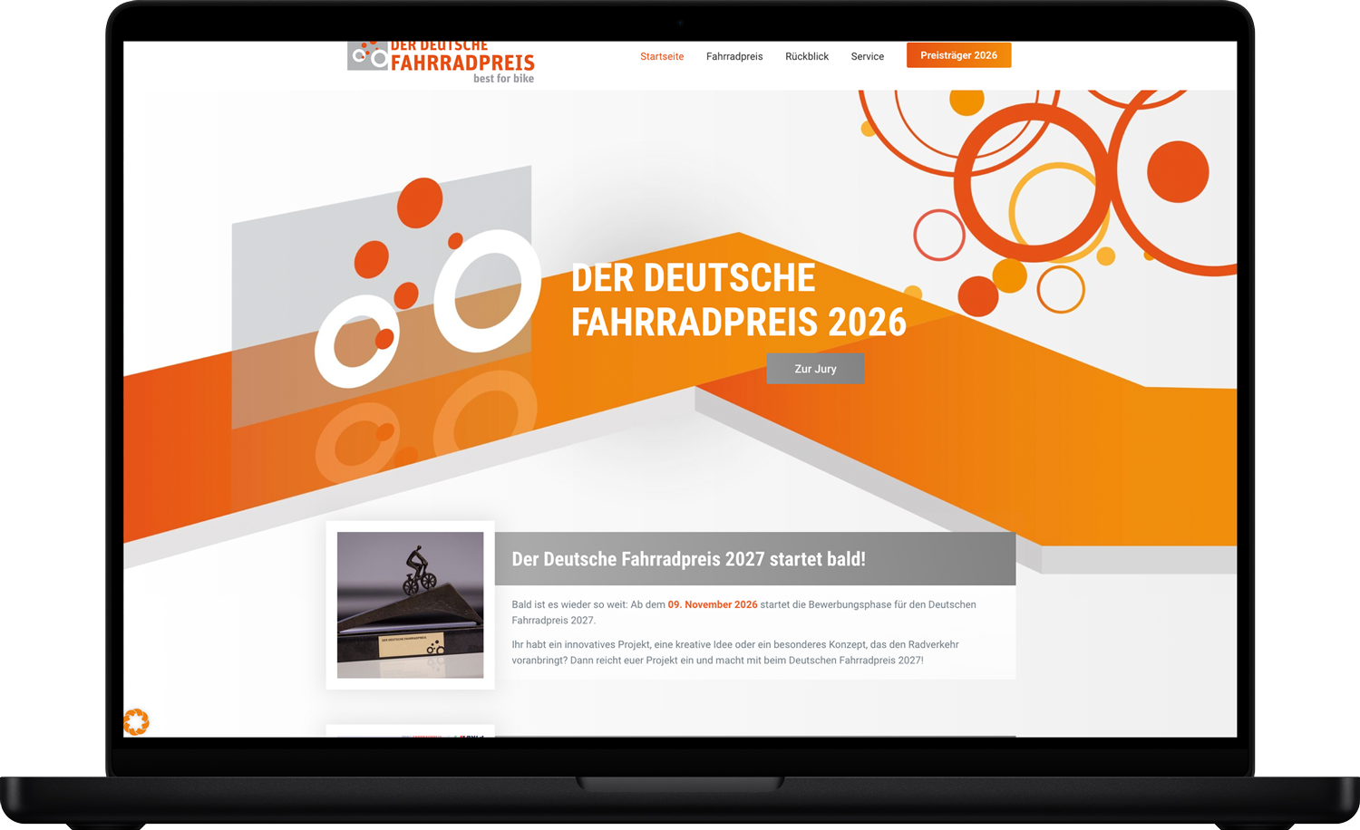 Neue Webseite des Deutschen Fahrradpreis