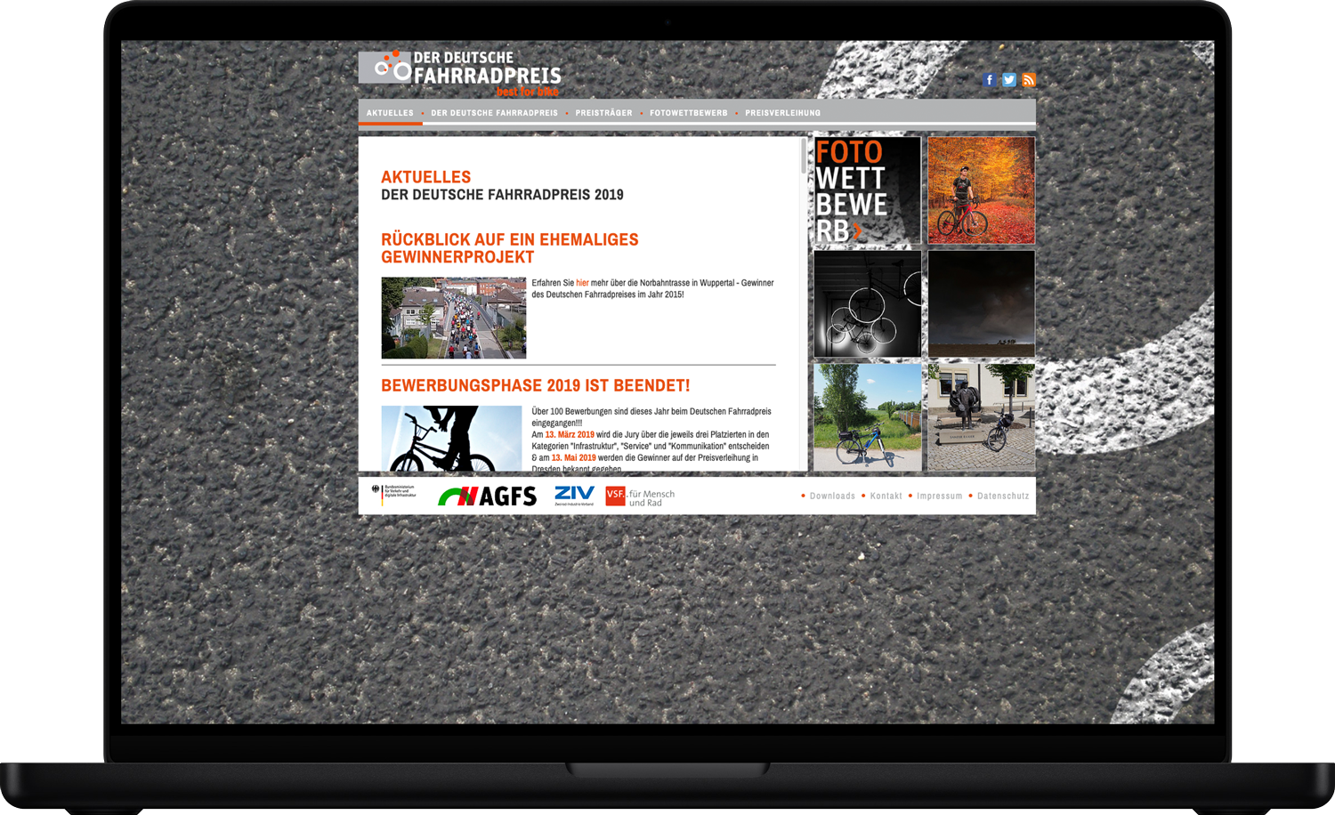 Alte Webseite Der Deutsche Fahrrapreis