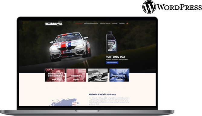 WordPress Website erstellen lassen in Köln - professionelles Webdesign