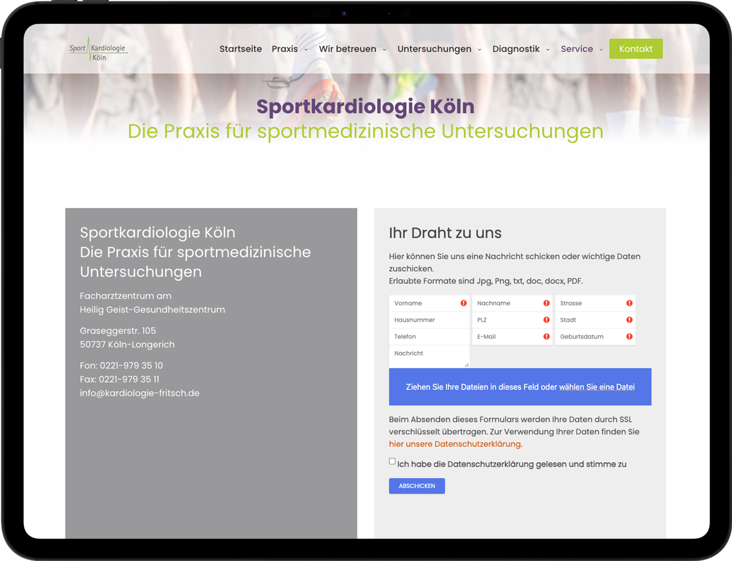 referenz-dr-fritsch-upload-formular Referenz - Upload Formular